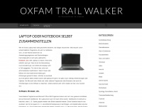 oxfamtrailwalker.de Webseite Vorschau