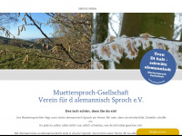 alemannisch.de Webseite Vorschau