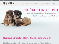 dogsbest.de Webseite Vorschau