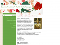 dokmai-thai-massage.de Webseite Vorschau