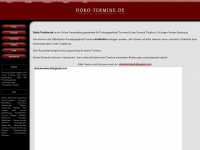 doko-termine.de Webseite Vorschau
