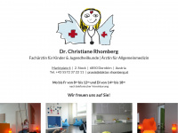 doktor-rhomberg.at Webseite Vorschau