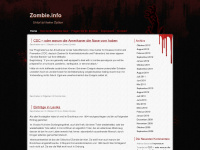 zombie.info Webseite Vorschau