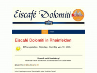 dolomiti-rheinfelden.de Webseite Vorschau