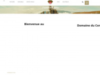 domaine-du-centaure.ch Webseite Vorschau