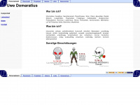 domaratius.de Webseite Vorschau