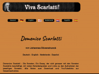 domenico-scarlatti.de Webseite Vorschau