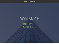 domian.ch Webseite Vorschau