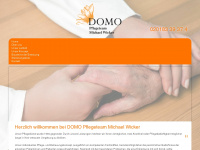 domo-pflegeteam.de Webseite Vorschau