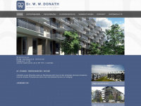 donath.at Webseite Vorschau