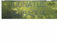 donatus-subaqua.de Webseite Vorschau