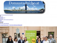 donaustadtecho.at Webseite Vorschau