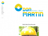 donmartin.ch Webseite Vorschau