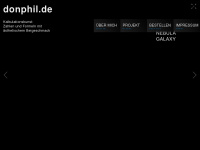 donphil.de Webseite Vorschau