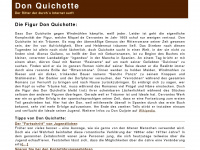 donquichotte.at Webseite Vorschau
