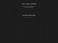 dont-panic-in-africa.de Webseite Vorschau
