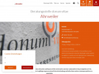 donumvitae-ahrweiler.de Webseite Vorschau