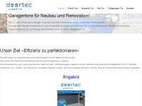 doortec-albertin.ch Webseite Vorschau