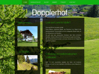 dopplerhof.at Webseite Vorschau