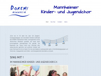 doremi-mannheim.de Webseite Vorschau
