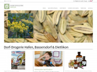 dorf-drogerie.ch Webseite Vorschau