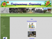 dorferneuerung-siegersdorf.at Webseite Vorschau