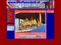dorffuessball.ch Webseite Vorschau