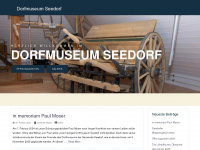 dorfmuseumseedorf-be.ch Webseite Vorschau