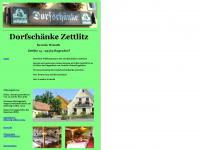 dorfschaenke-zettlitz.de Webseite Vorschau