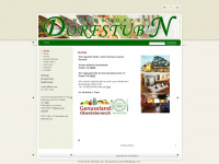 dorfstubn.co.at Webseite Vorschau