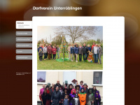 dorfverein-unterroeblingen.de Webseite Vorschau