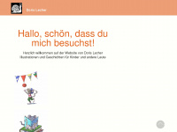 dorislecher.ch Webseite Vorschau