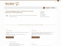 dorisschulz-pferdundmensch.de Webseite Vorschau
