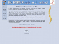 dorn-uri.ch Webseite Vorschau