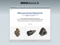 doschmechanik.ch Webseite Vorschau