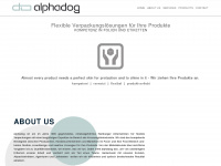 alphadog.de Webseite Vorschau