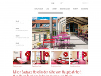 mikonhotels.de Webseite Vorschau