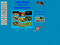 bogon-naturfoto.de Webseite Vorschau
