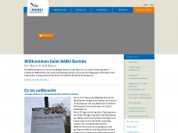 nabu-barnim.de Webseite Vorschau