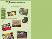 handzahme-wellensittiche.de Webseite Vorschau