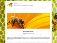 apicultur-ev.de Webseite Vorschau