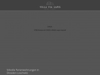 villa-via-lapis.com Webseite Vorschau