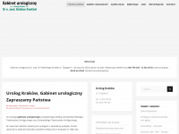 urolog-krakow.pl Webseite Vorschau