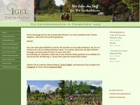 baumschule-igel.de Webseite Vorschau