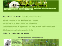libellen-wetterau.de Webseite Vorschau