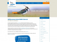 nabu-edertal.de Webseite Vorschau
