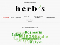 herb-s.de Webseite Vorschau