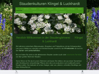 stauden-klingel-luckhardt.de Webseite Vorschau