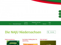 naju-niedersachsen.de Webseite Vorschau