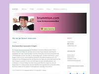 brummton.com Webseite Vorschau
